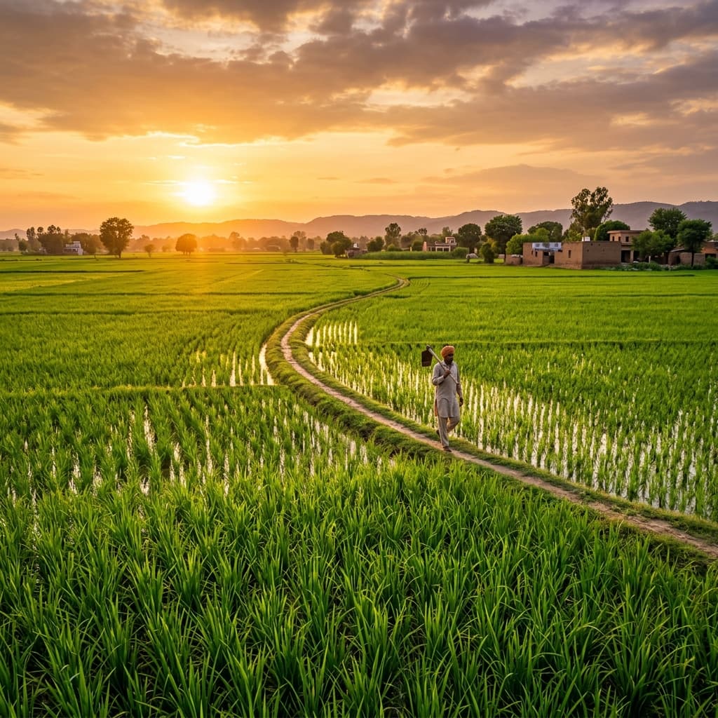 Punjab Rice Fields